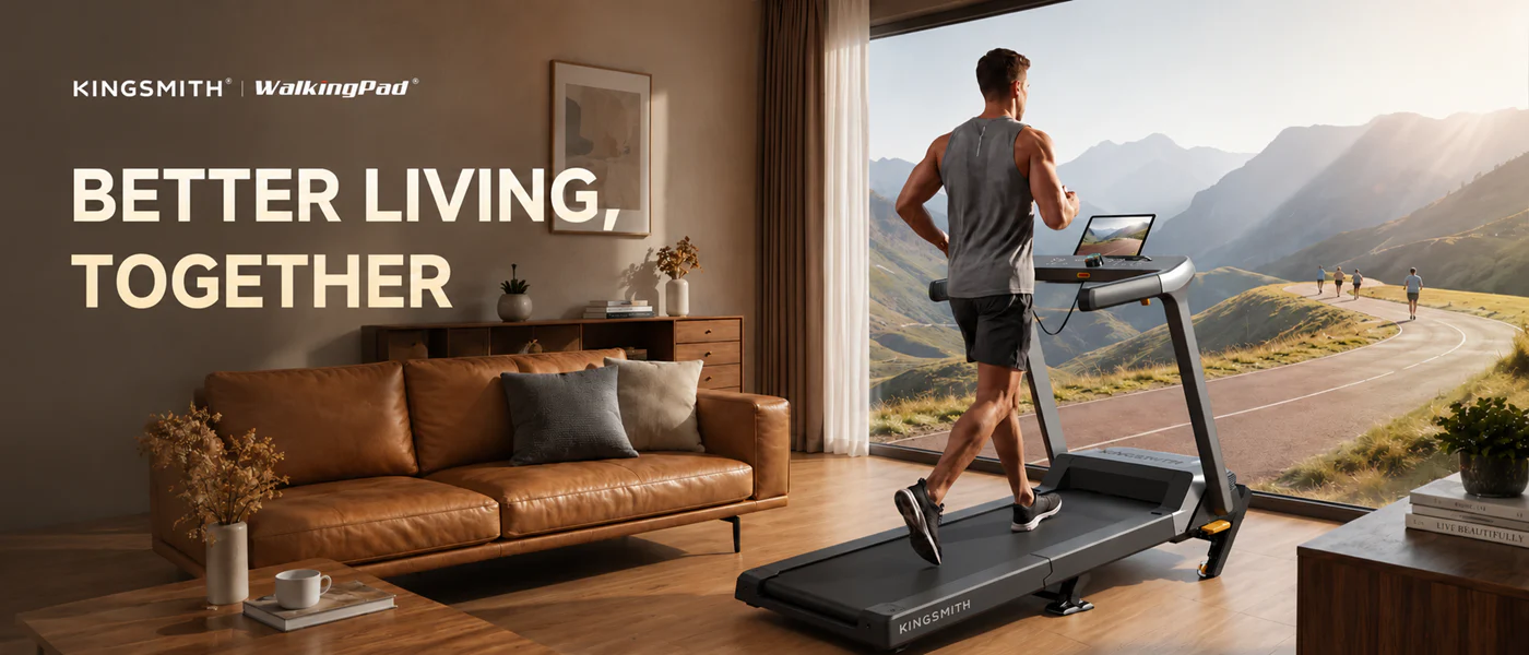 Kingsmith WalkingPad tại Triển lãm Thể thao Trung Quốc 2026 ra mắt nhiều sản phẩm đột phá